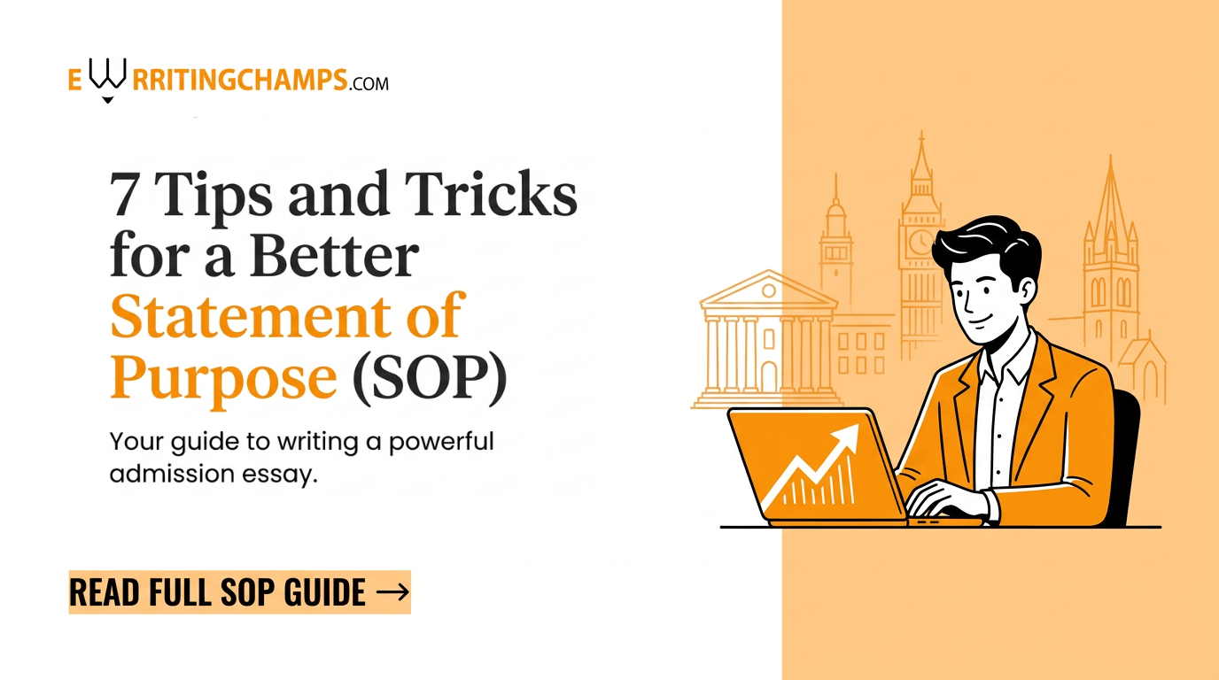 7 Tricks and tips for better statement of purpose (SOP)