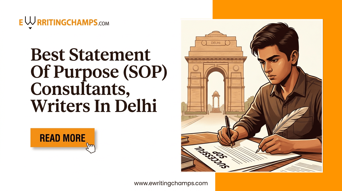 Best Statement Of Purpose (Sop) Consultants, Writers In Delhi