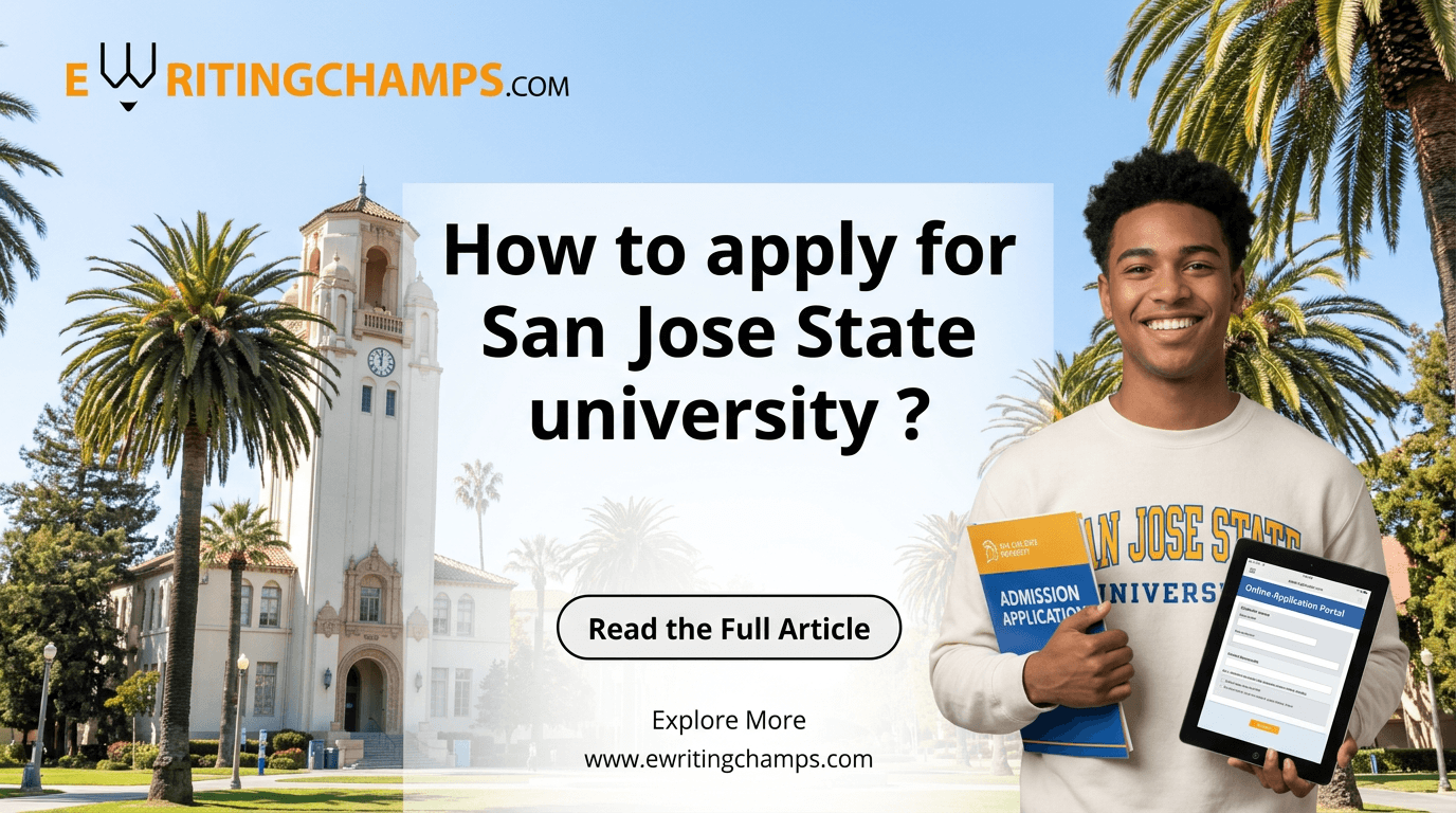 How to apply for San Jose State university ?