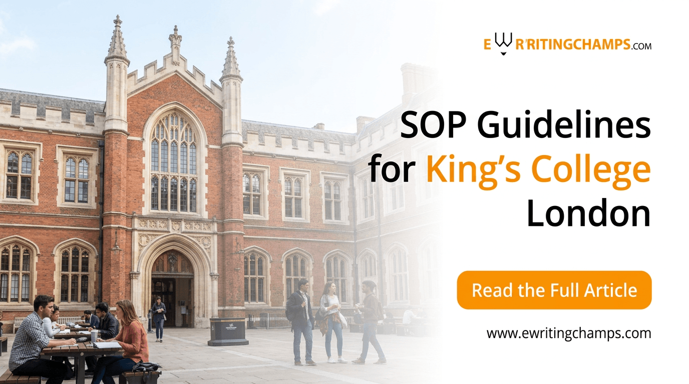 SOP Guidelines for King’s College London