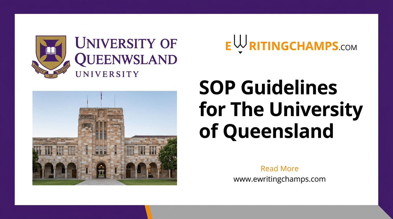 SOP Guidelines for The University of Queensland