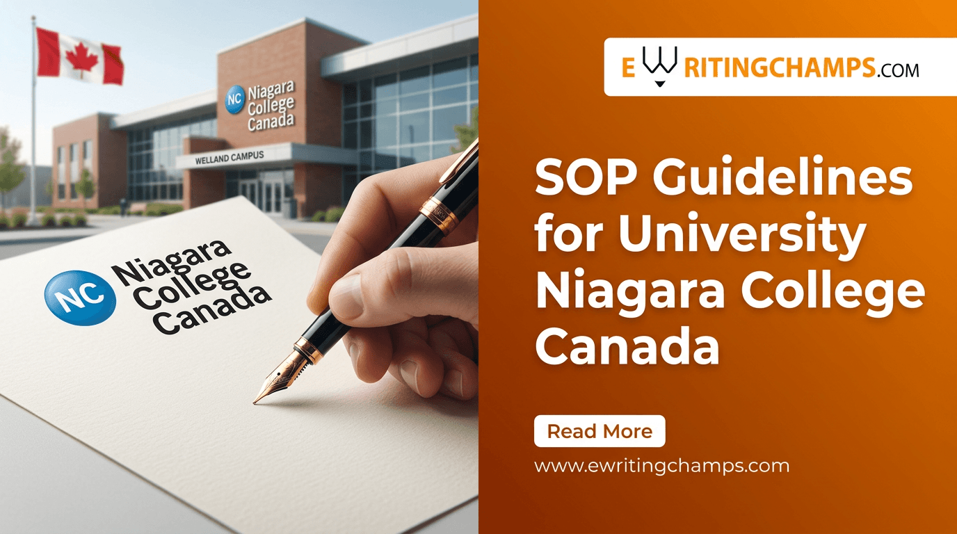 SOP Guidelines for University Niagara College Canada