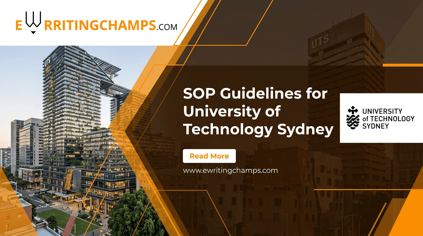 SOP Guidelines for University of Technology Sydney