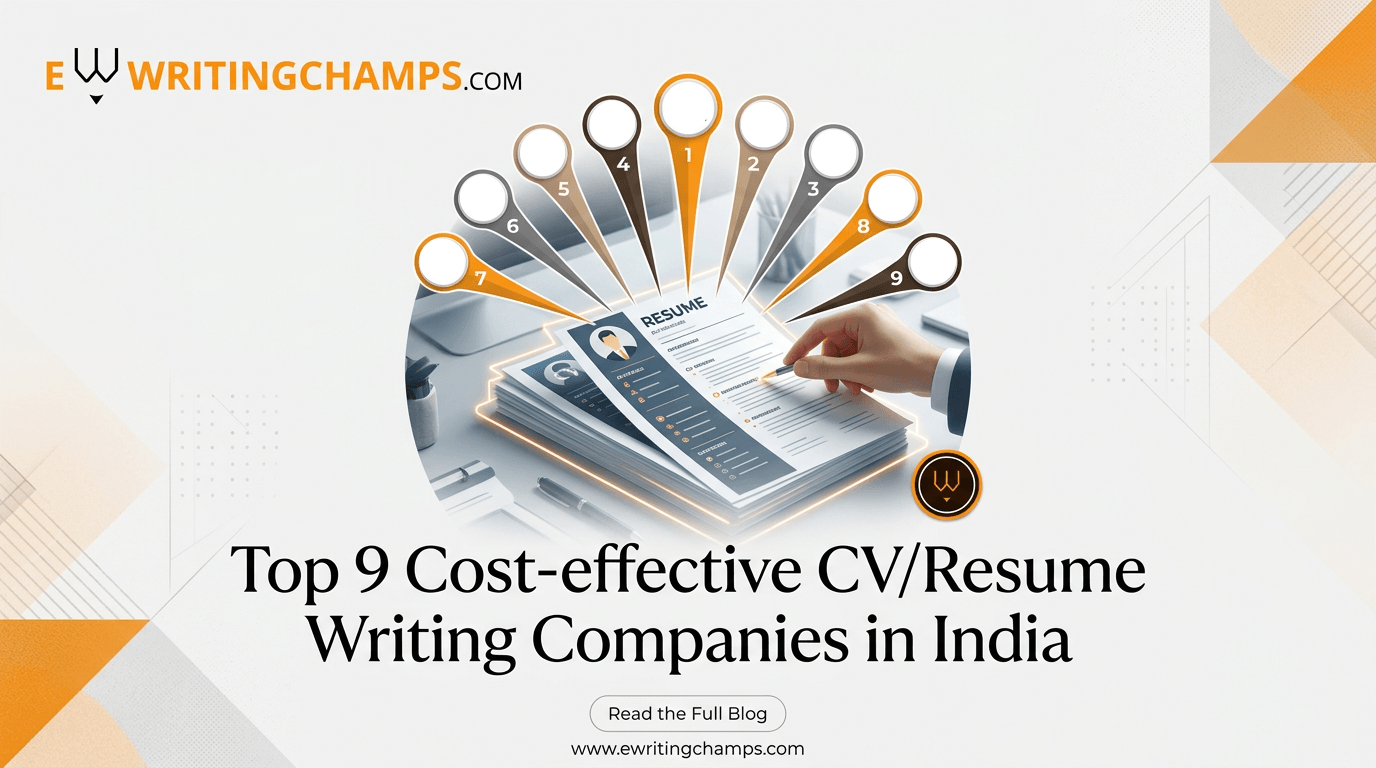 Top 9 Cost-effective Cv / Resume Writing Companies In India