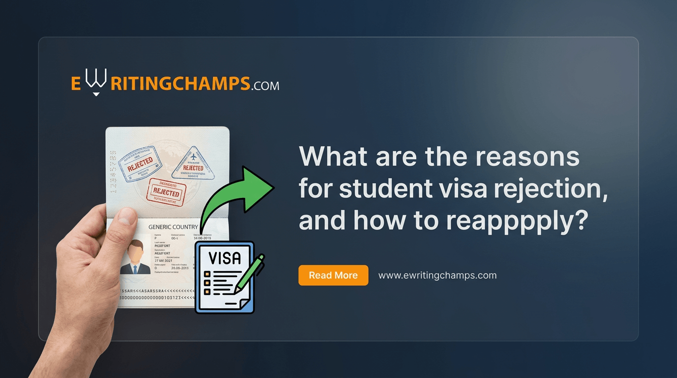 What are the reasons for student visa rejection and how to reapply?