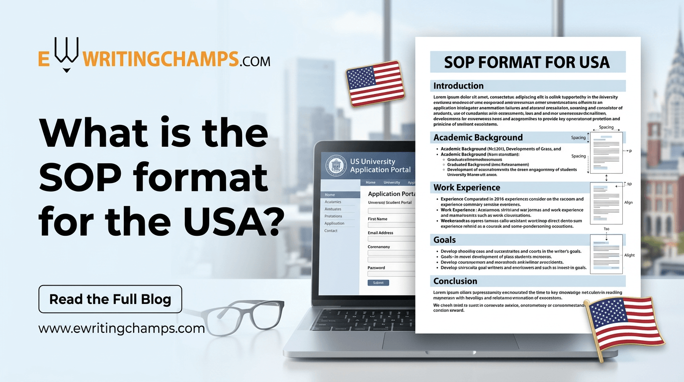 What is SOP format for USA?