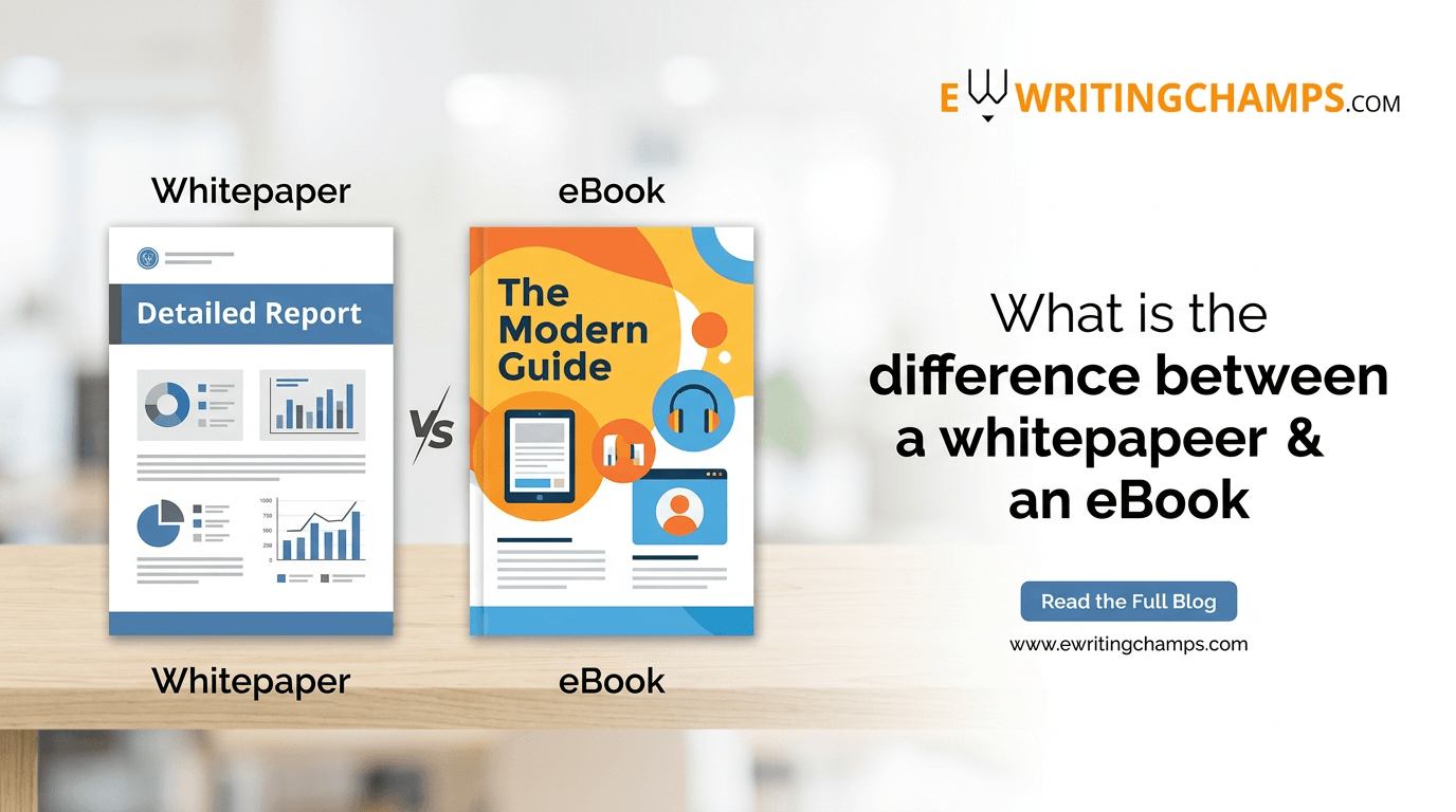 What is the difference between Whitepaper & eBook