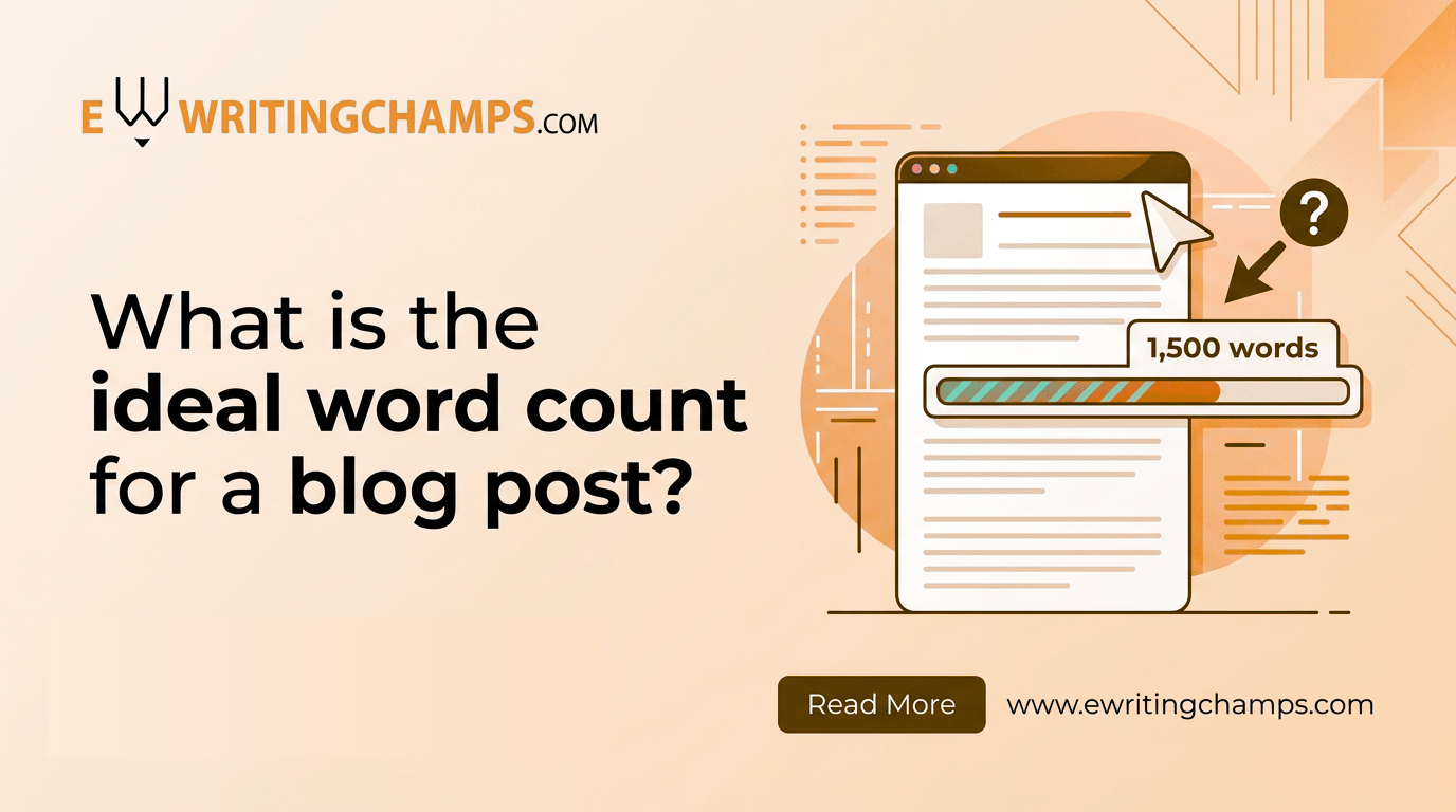 What is the ideal word count for a blog post?