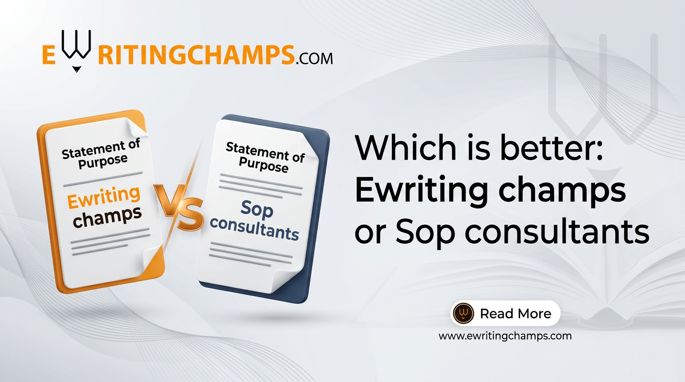 Which is better: Ewriting champs or Sop consultants